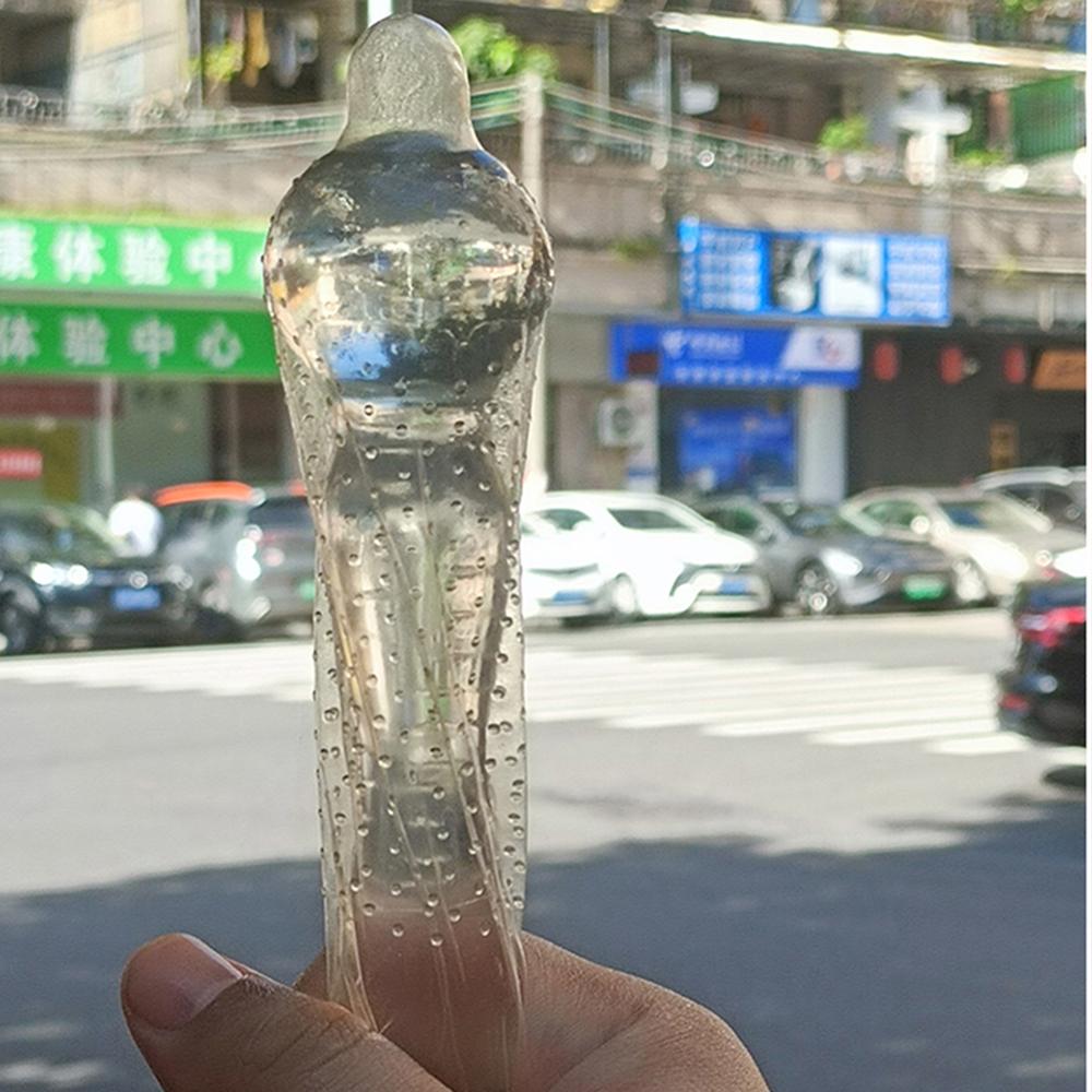 Super Dotted Large Spike Condom Natural Latex Rubber Condoms For Men Sex Toys Antykoncepcja Penis Sleeve