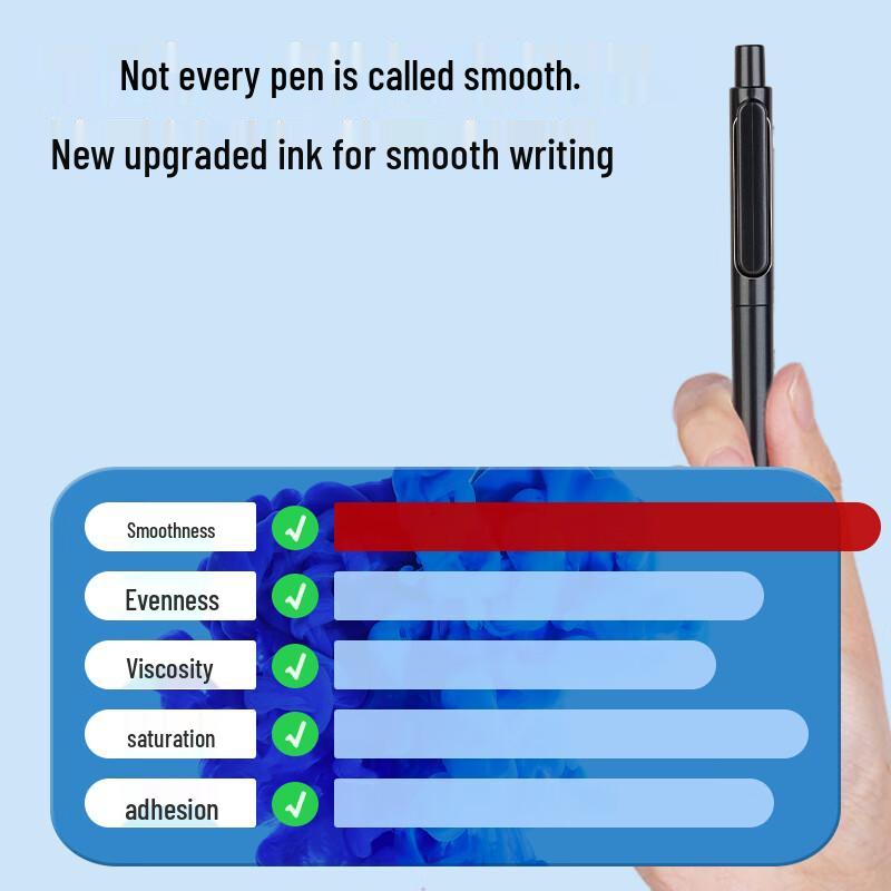 Deli A12 Lesu Ret Retractable Gel Pen