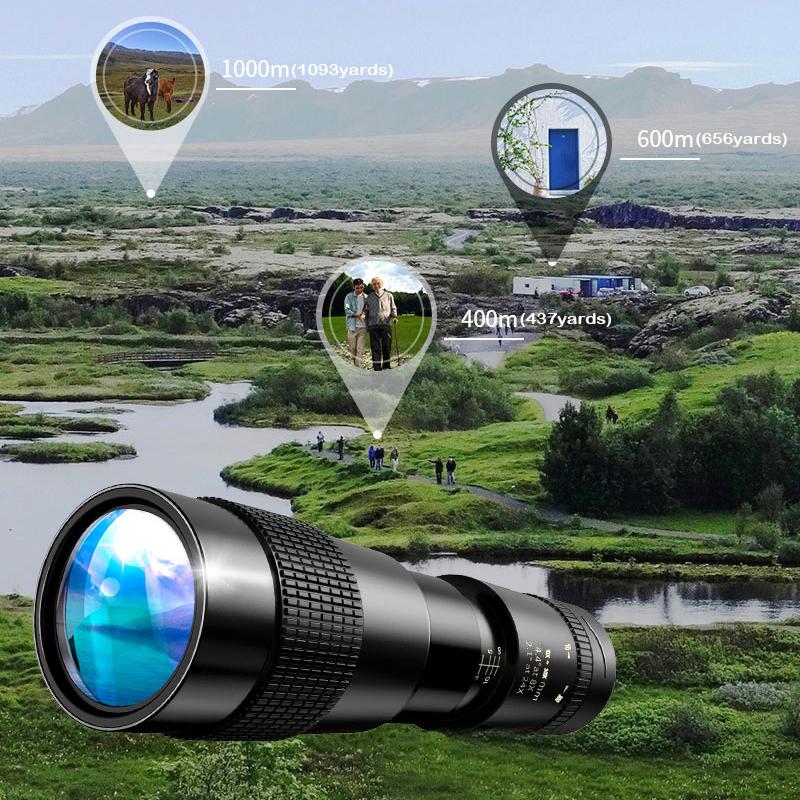 Binoculars 10-300X40 Magnification Multi Coated Optical Camping Devices Powerful Large Aperture Portable Long Distance Viewing