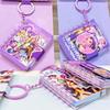 Kpop Demon Hunterix Note Book Keychain Backpack Pendant Student Pen Set Make Up Sticker Chain 3d Pattern Kpop Anime Movie Gift
