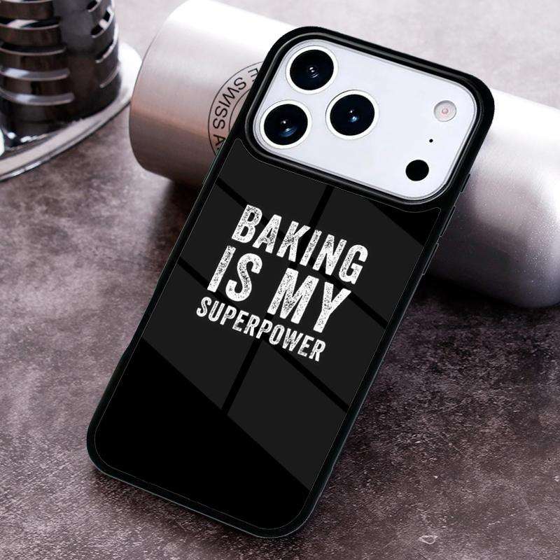 Love Baking Chef Knife Phone Case for iPhone 17 16 15 Pro Max Air 14 13 12 11 Plus Shockproof Capa Cover