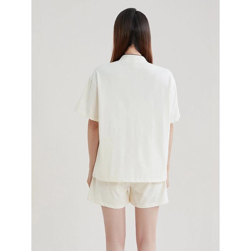 Pajamas for Women, Summer Short-sleeved Shorts, Loose Style, Comfortable and Casual