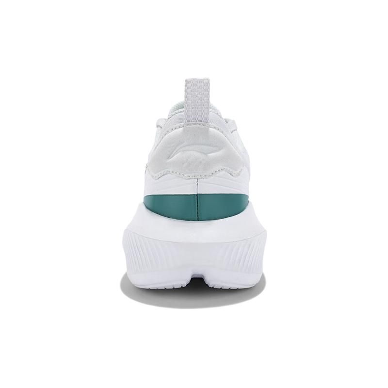 Scarpe Casual Basse Li Ning Ln Flex Antiscivolo Traspiranti Leggere da Uomo sneaker Bianco Verde AGLT031-3