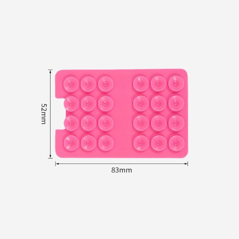 Silicone Sucker Suction Cup Phone Mount Wallet Back Adhesive Holding Supplies  Bath