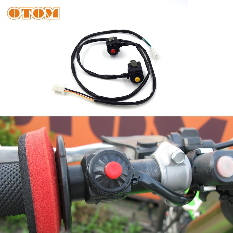 OTOM Motocross Engine Ignition Kill Switch Button Horn Start For KTM SXF HUSQVARNA FC TE 250 300 350 EXC EXCF SX 22mm Handlebar