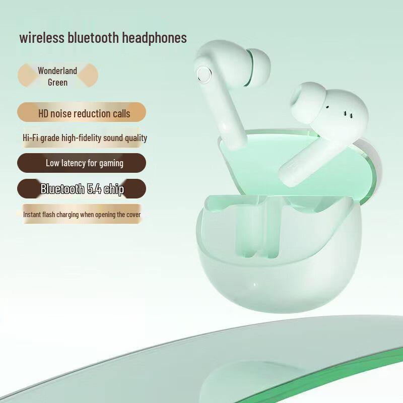 

S12 Bluetooth Headset: Noise Cancellation, Low Latency, Semi-in-ear, Long Battery Life, Comfortable Fit