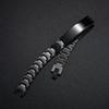 Watch Chain Fashion Simple Stainless Steel Adjustable Hand Jewelry Men'S Titanium Steel Glossy Bend Bracelet