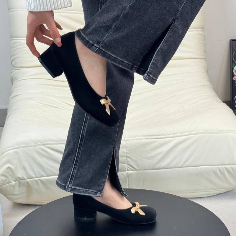 Designer Dicke Ferse Damen Mary Jane Schuhe Komfort Slip-On Pendlerschuhe 2026 Neu Frühling Herbst Schlicht Zapatos De Mujer