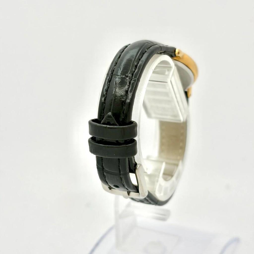 SEIKO AVENUE New Engraved [Excellent Condition/ New Battery] Ladies' Watch, Gold, 1F21-0G10 450195, Strap