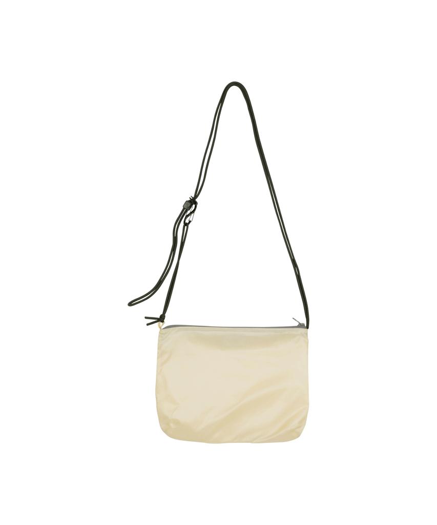 The Coldest Moment Tcm Mini Logo Ripstop Cross Bag (Cream)