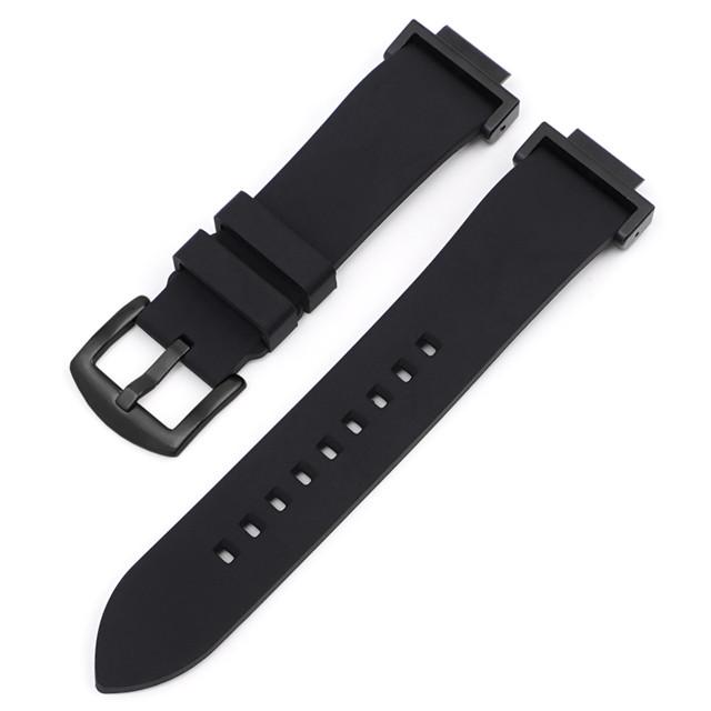 16mm Konvexní řemínek pro Casio g-shock GA110 DW-5610 DW-5600 DW-6900 DW-9052 GW-6900 GLS-8900 Náhradní řemínek Silikonový gumový pásek