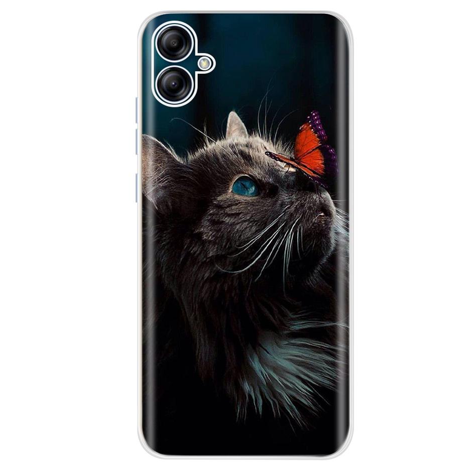 For Samsung Galaxy A04e A04 A04S 2022 Cute Printing Phone Case For SamsungA04 A 04 04e SM-A042F A045F Soft Silicone TPU Cases