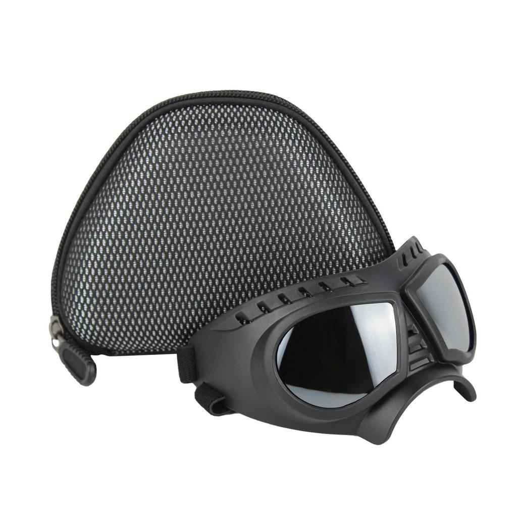 Goggles Adjustable Sun Glasses Windproof Anti-Fog Eyewear for outdoor Photo Props Skiing Small