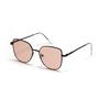 Metal Cat Eye Glasses Women'S Large Frame Sunglasses Color Film Sunglasses Men'S Simple