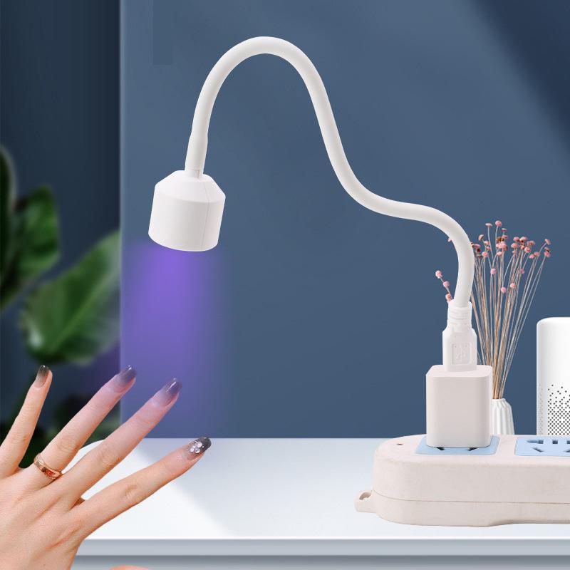 

USB-лампа для ногтей Один палец светотерапевтический аппарат для выпечки ногтей для выпечки светодиодных небольших портативных светильников для светотерапии