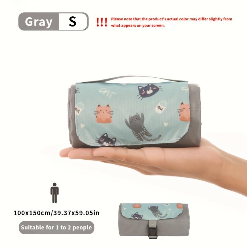 Extra Large Foldable Picnic Blanket with Carry Strap Multi-Style Outdoor Portable Picnic Mat Pocket Mini Beach Camping Sandproof Ground Cloth