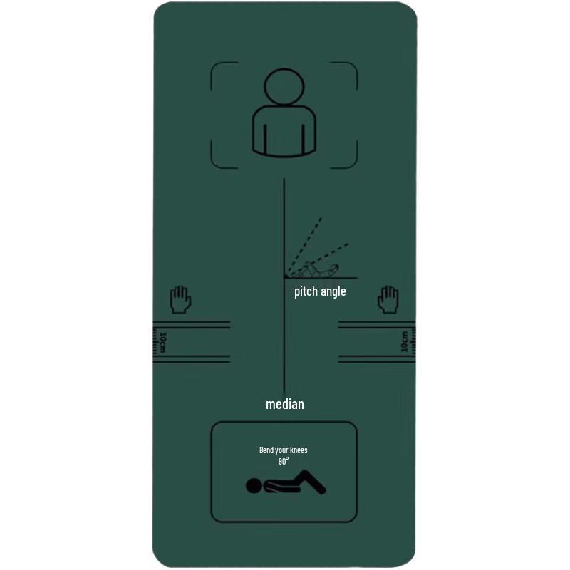 Unzhi Yoga and Sit-Up Training Mat
