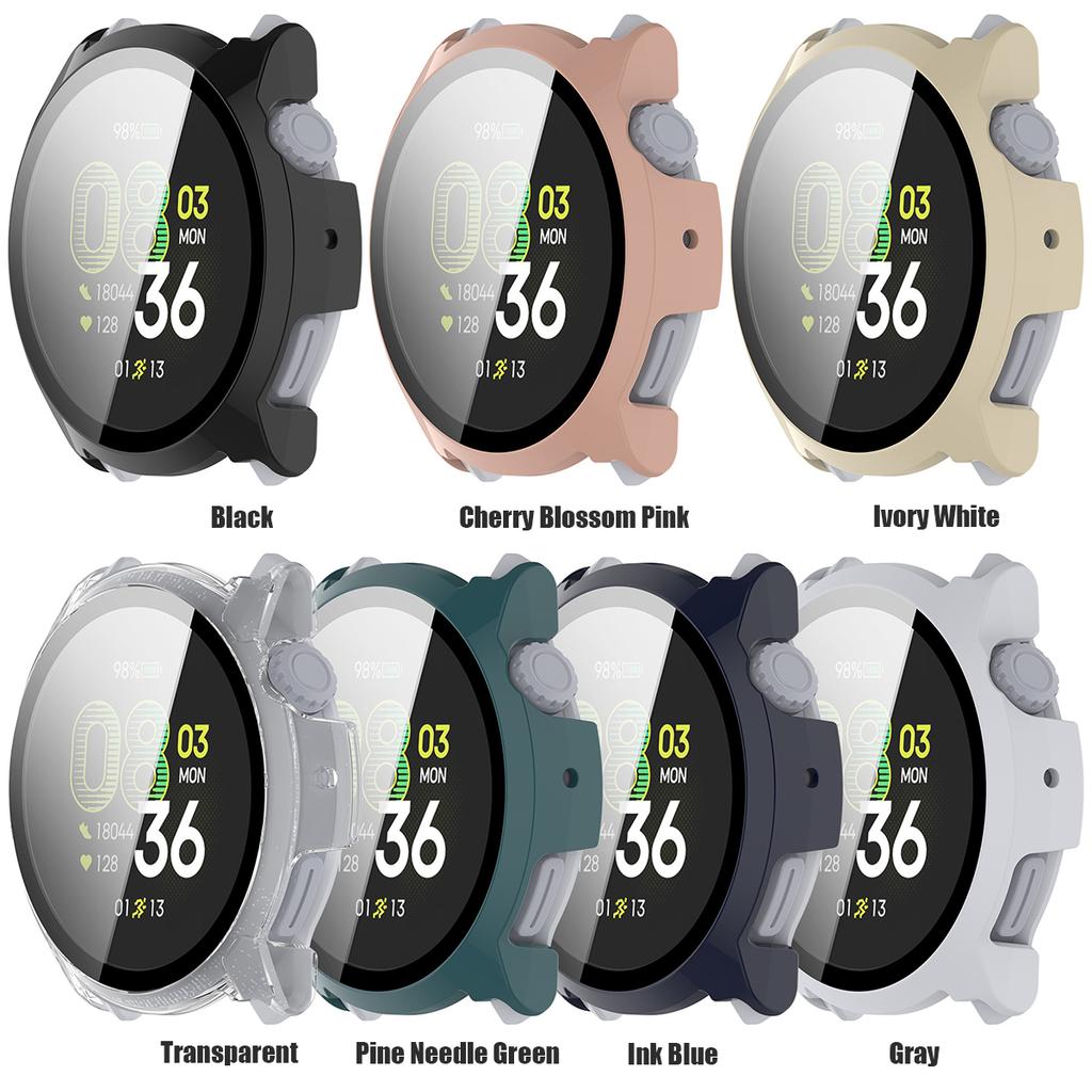 Case+Glass For Coros Pace 4 Hard Shell Screen Protector Smartwatch Frame Case Watch Protective Bumper Anti-drop/scratch Cover