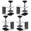 2Pcs Woodworking Jig Cabinet Tool Home Furniture Accessories Steel Drawer Front Installation Clamps Drawer Panel Clips Hand Tool