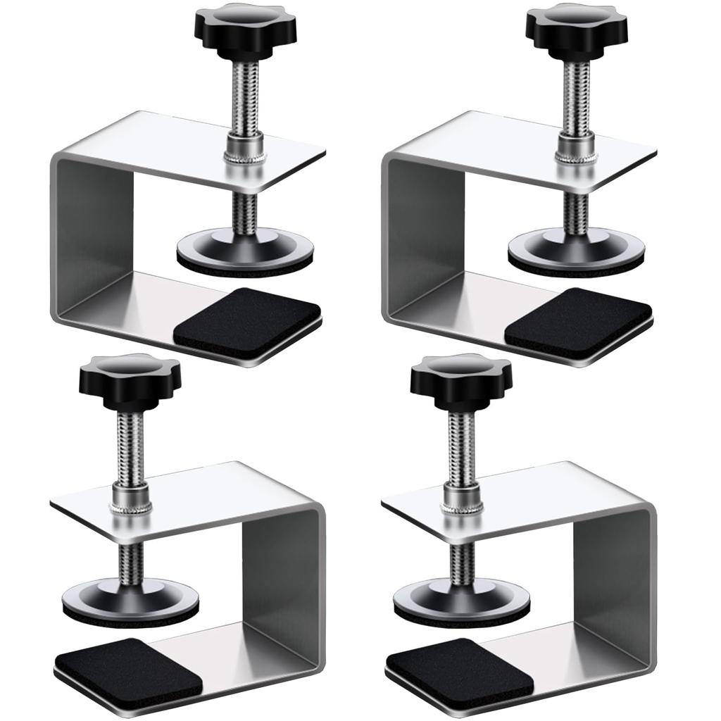 2Pcs Woodworking Jig Cabinet Tool Home Furniture Accessories Steel Drawer Front Installation Clamps Drawer Panel Clips Hand Tool