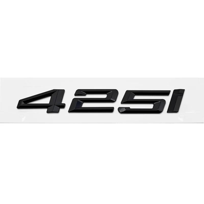 ABS Samochód Tylny Bagażnik Litery Logo Odznaka Emblemat Naklejka Dla BMW Seria 4 420i 425i 428i 430i 435i 440i 450i F30 F32 F33 F36 G26 G22
