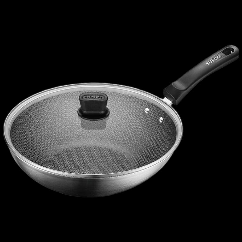 Supor 304 Stainless Steel Non-stick Wok