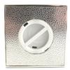 Les Trésors De Lily [L1977] - Silver Pink 'Alphabet' Metal Piggy Bank - 65x65x65 Mm