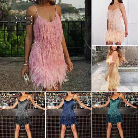 sachin and babi light blue dress Hilda Black Sequin Midi Dress – Frock and Frill main image 1