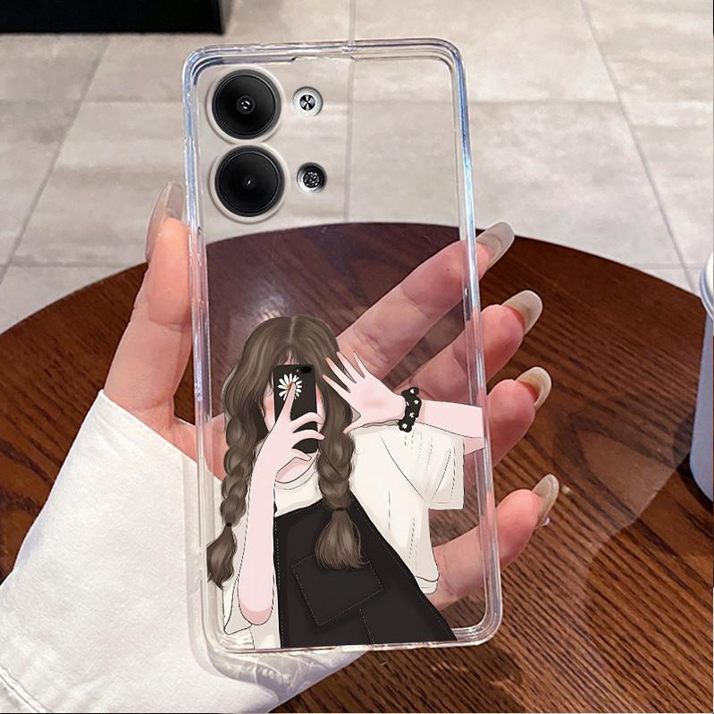Case For OPPO Reno 9 Reno9 Pro Reno9Pro Plus 5G Phone Case Cute Heart Rabbit Luxury Funny Cover Clear Silicone Back Covers Shell