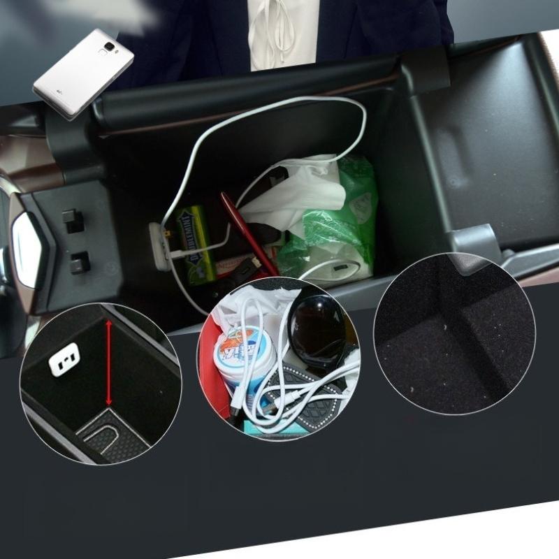 Center Console Armrest Storage Box for BYD Atto 2 Yuan Up 2025 Car Armrest Organizer Case Sundries Tidying Interior Modification
