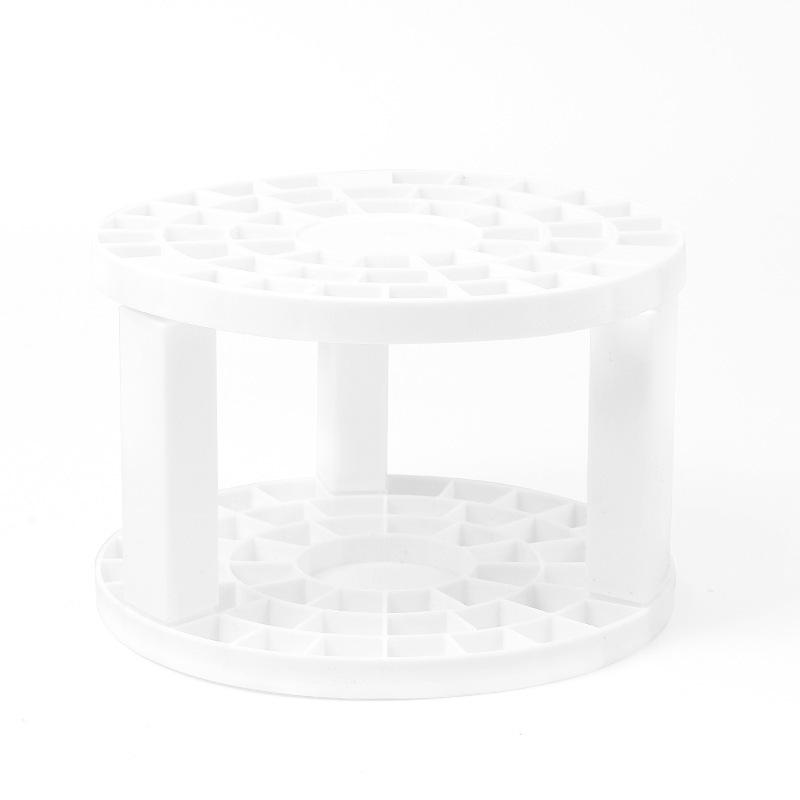 Multi-functional Plastic Brush Holder: Art & Makeup Organizer