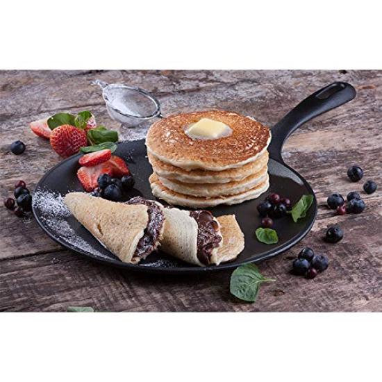 [VICTORIA] VICTORIA Victoria 10.5-inch Coma Griddle 26.5cm Seasoned with Anti-Sticky Coating [Genuine Japanese Product]
