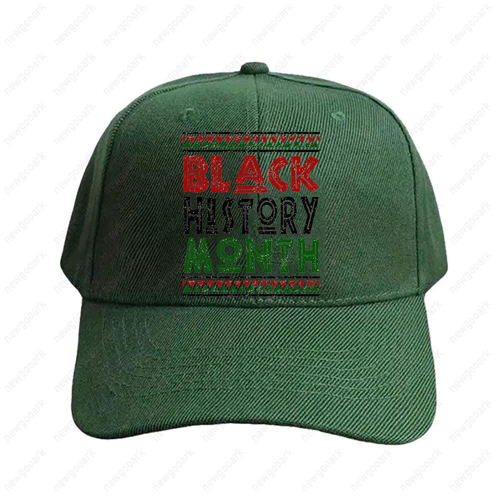 Black History Month 2026 Cap Adult Graphic Baseball Cap Adjustable Streetwear Women Unisex Graphic Baseball Caps Peaked Hat