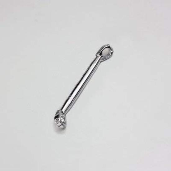HURRICANE Handle Brace for inch Extra Thick S Chrome HB0711 1 handlebars, Type, Size, 258mm, Plated,