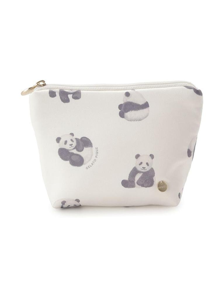 Gelato Pique Panda Print Tissue Pouch PWGB235674 OWHT Women's