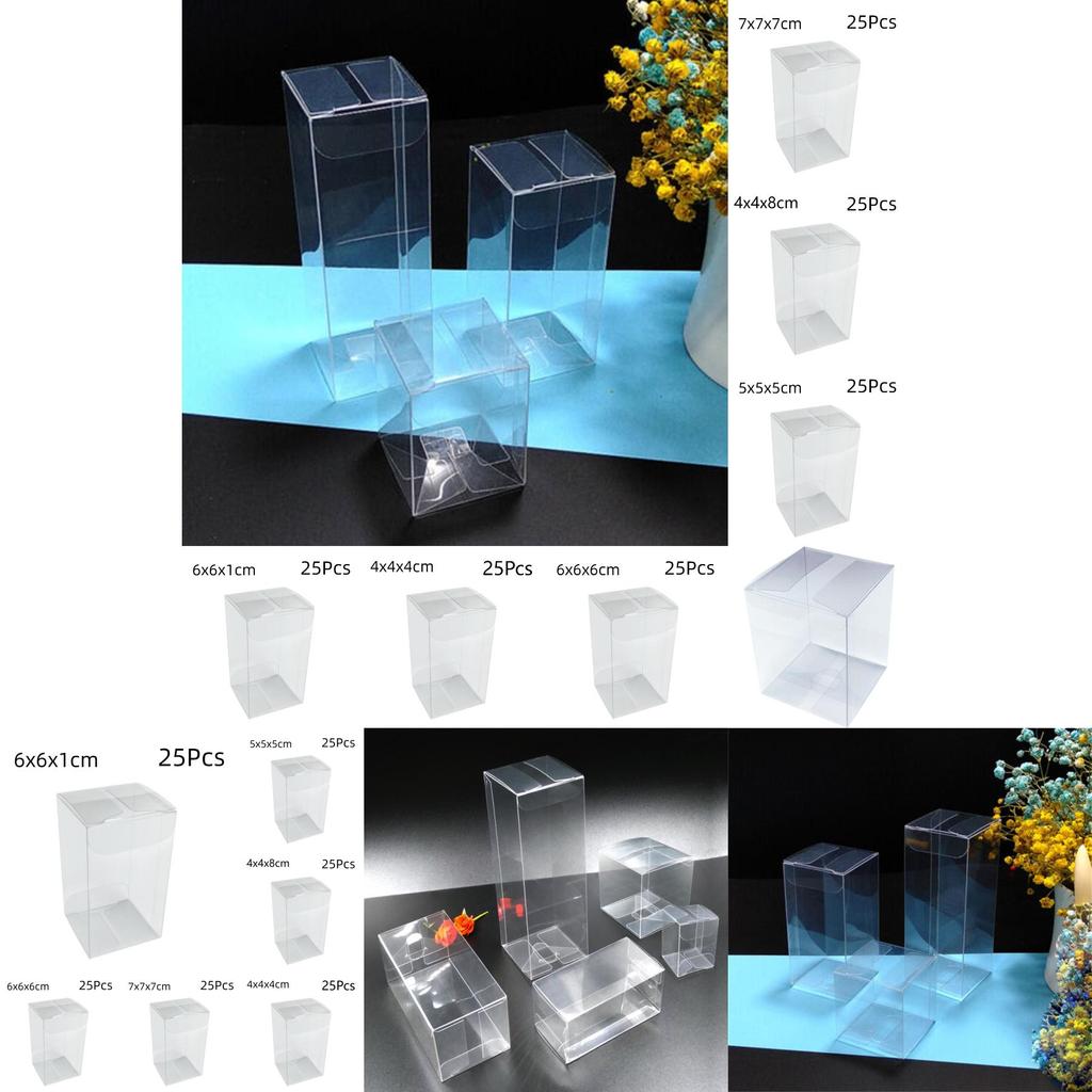 Transparent Pvc Packaging Box For Pet Food Souvenirs Candy Tea Phone Cases And More Customizable Design Characters)