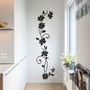 Autocolante de perete cu viță de vie florală, combinație simplă, autocolante pentru baie, autoadezive, impermeabile, autocolante pentru decorarea casei