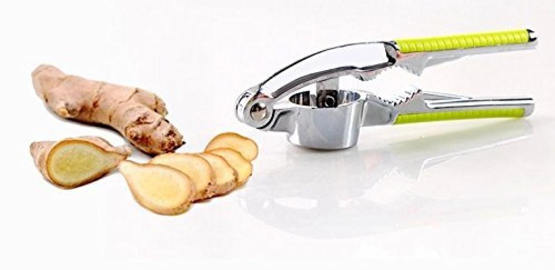 

SZM Garlic Easy to Use Press/Chopper/Cruncher - (Green)