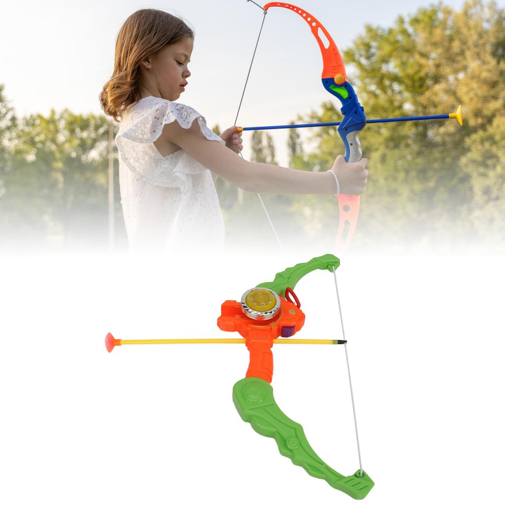 y Toy Play Set Suction Cup Hd Design Light Effect Bow   Toy for Kids for Indoor Outdoor
