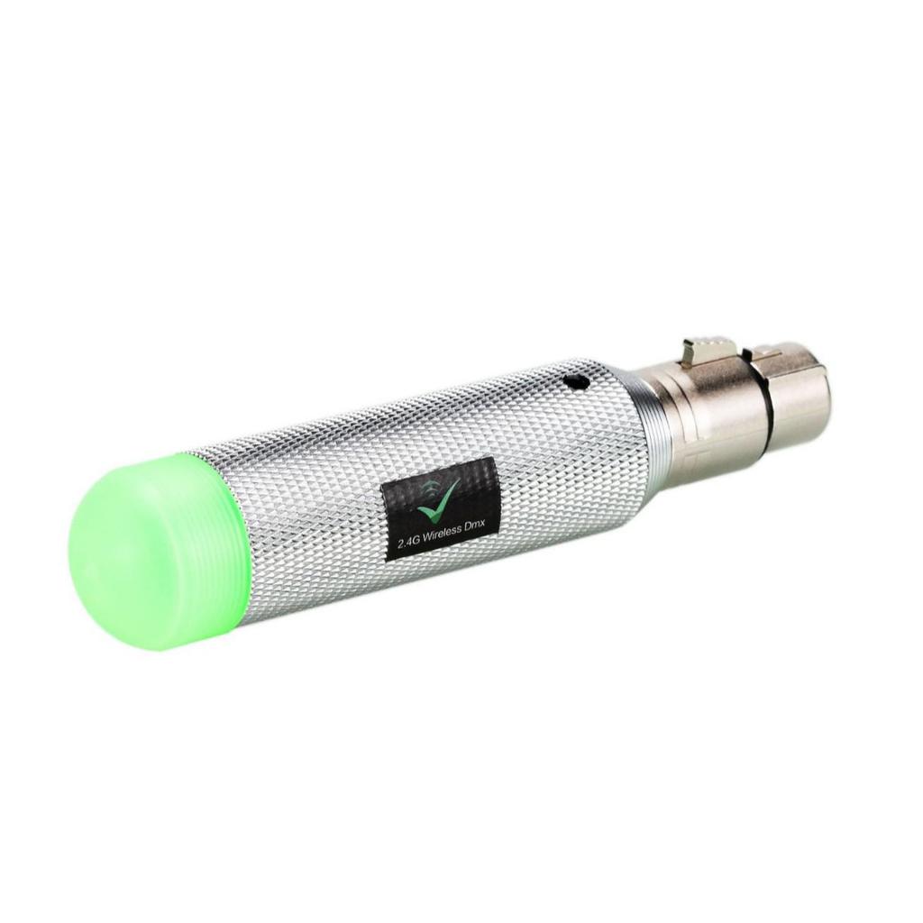 Rechargeable Wireless DMX512 Transmitter & 2.4G Receiver for Stage Lighting Control