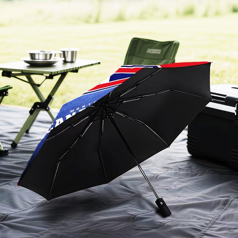 Montreal Canadi-ens Hockey Team Umbrella Folding umbrella, automatic umbrella 8-Frame for Travel, camping Use Gift for Halloween Christmas