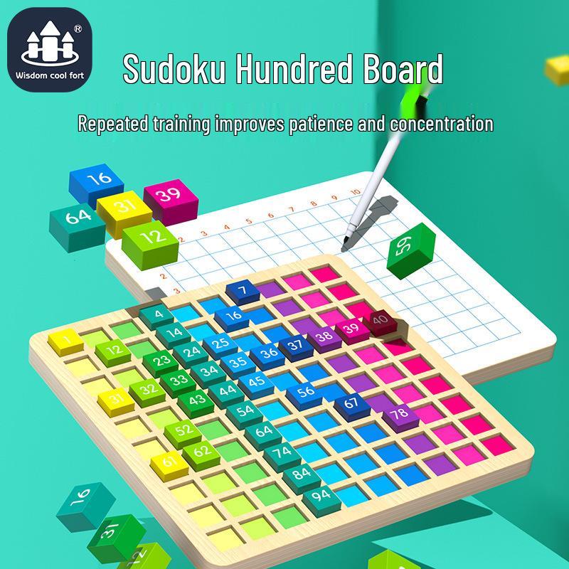 

Деревянная таблица умножения: Развивающая головоломка для детей раннего возраста