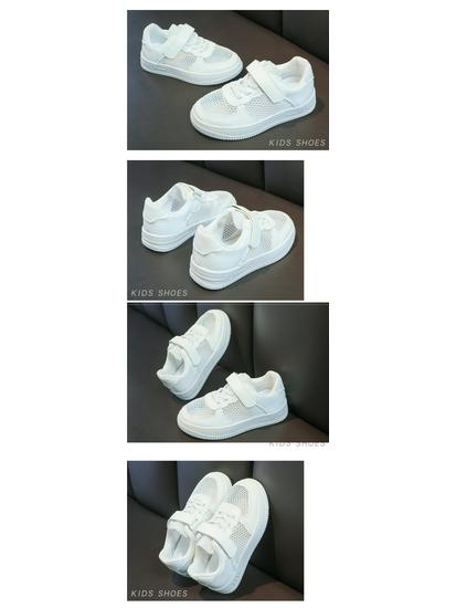 2024 Spring/Autumn Kids' White Shoes: Versatile Casual for Boys & Girls