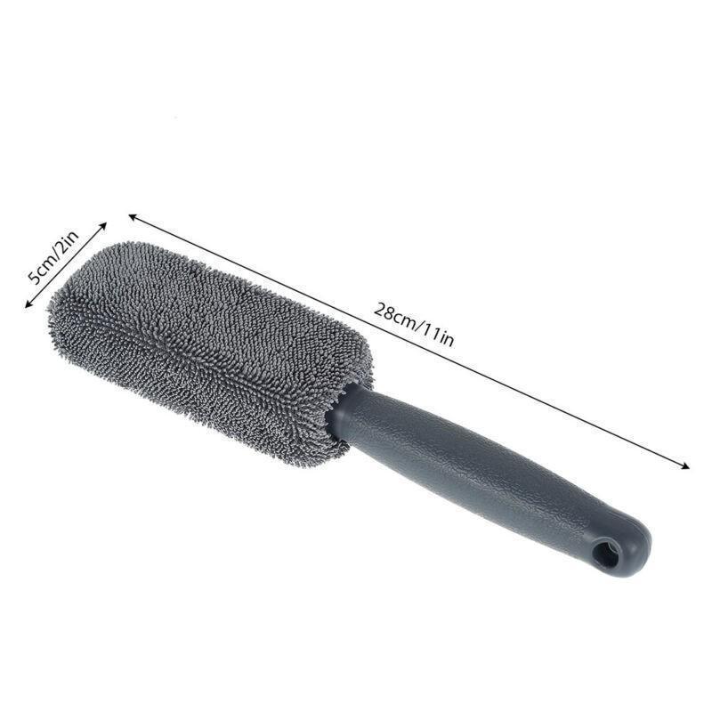 1 adet/2 adet araba yıkama fırçası mikrofiber lastik yıkayıcı jant fırçası gövde motosiklet toz sökücü detaylandırma temiz aracı araba temizleme araçları