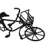 Mini Bike Miniatures Simulation Old-fashioned Bicycle Vintage Bicycle Model  Dollhouse Garden