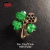 Korean Style Four-Leaf Clover Brooch for Women's Autumn/Winter Knitwear or Cheongsam