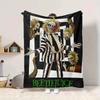 1 pezzo Coperta Beetlejuice Leggera Coperta in Flanella per Divano, Letto, Viaggio, Soggiorno, Ufficio, Divano, Sedia e Letto