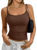 2026 European Women's Versatile Slim Fit Square Neck Vest Top