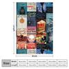 Agatha Christie Hercule Poirot Books Poster Throw Blanket Luxury Designer Moving Blankets