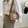 Stylish Fresh Summer Bag Woven Flower Crossbody For Women Chic Square Design